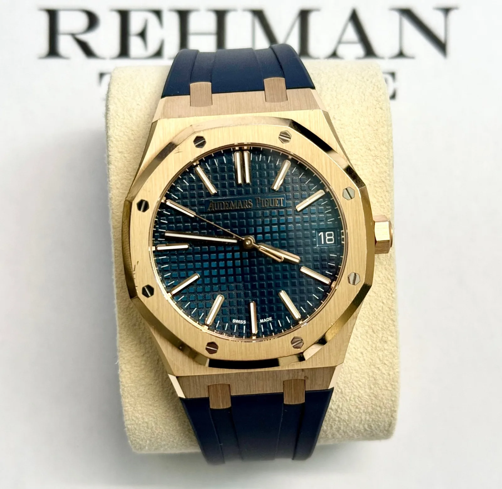 Audemars Piguet Royal Oak Rosé Blue 15510OR