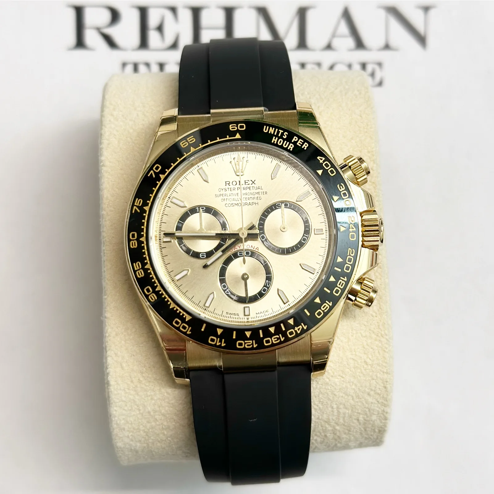 Rolex Cosmograph Daytona Oysterflex «Champagne»