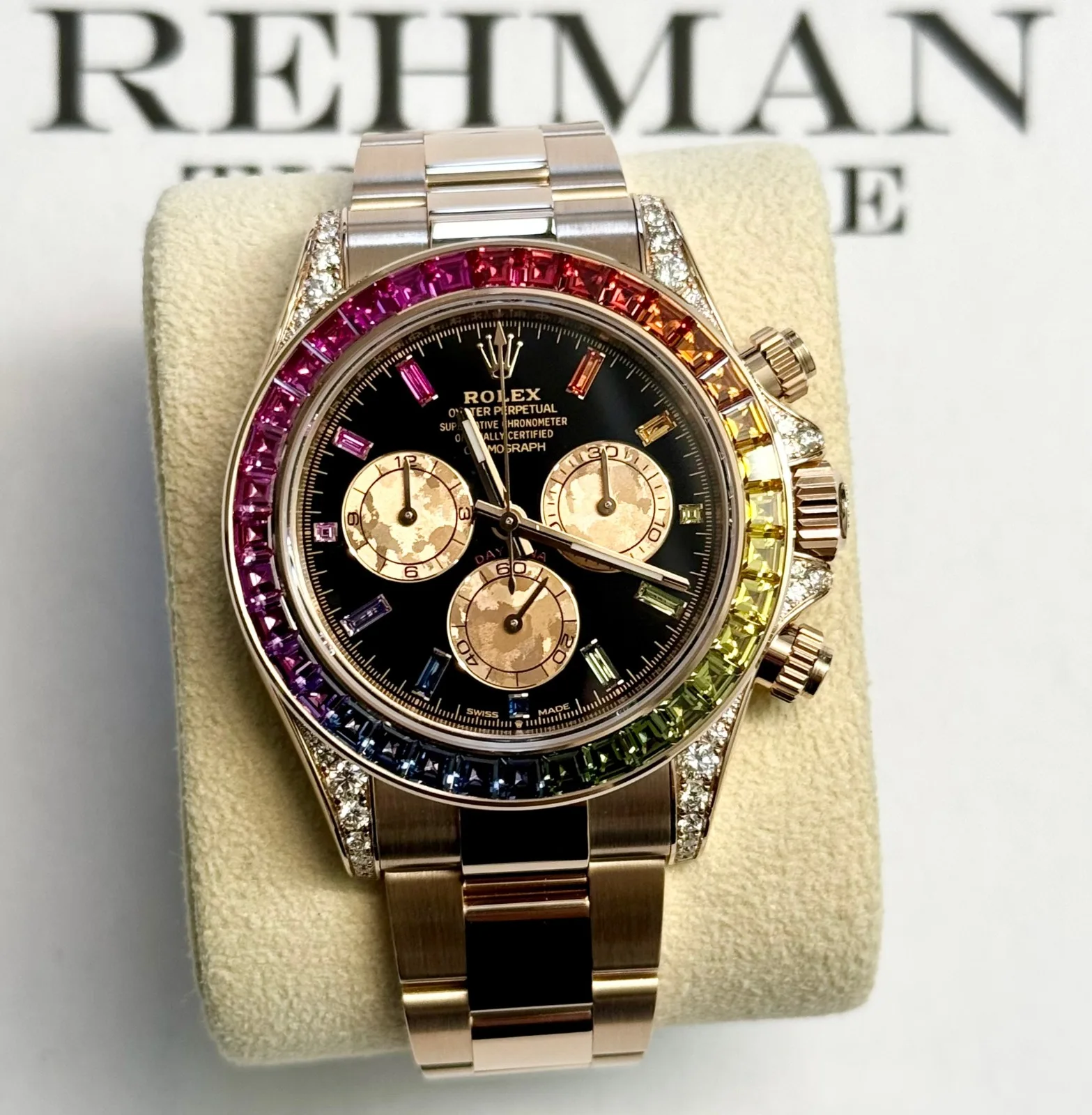Rolex Daytona Rainbow Everose 126595RBOW