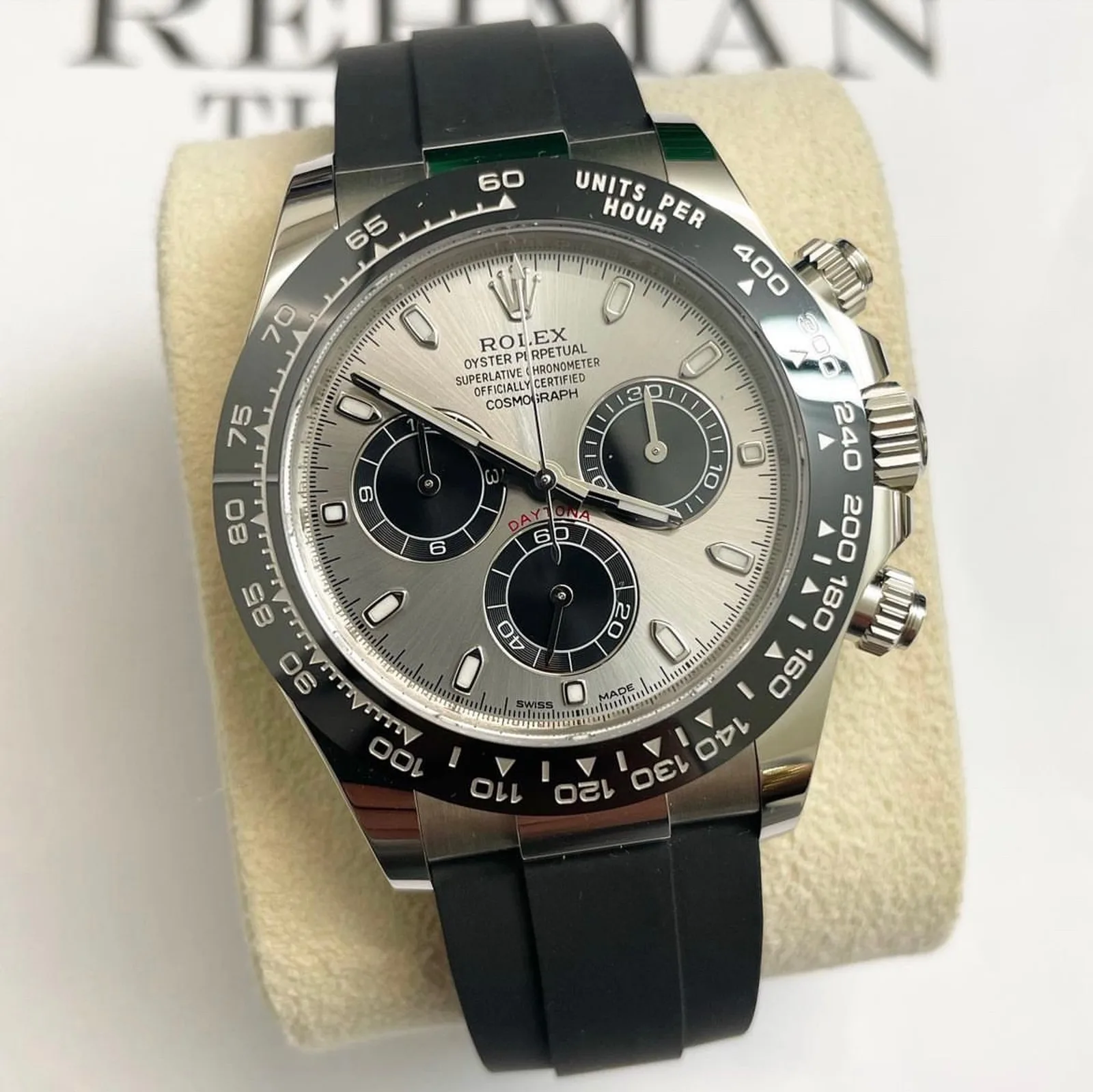 Rolex Daytona Oysterflex White Gold