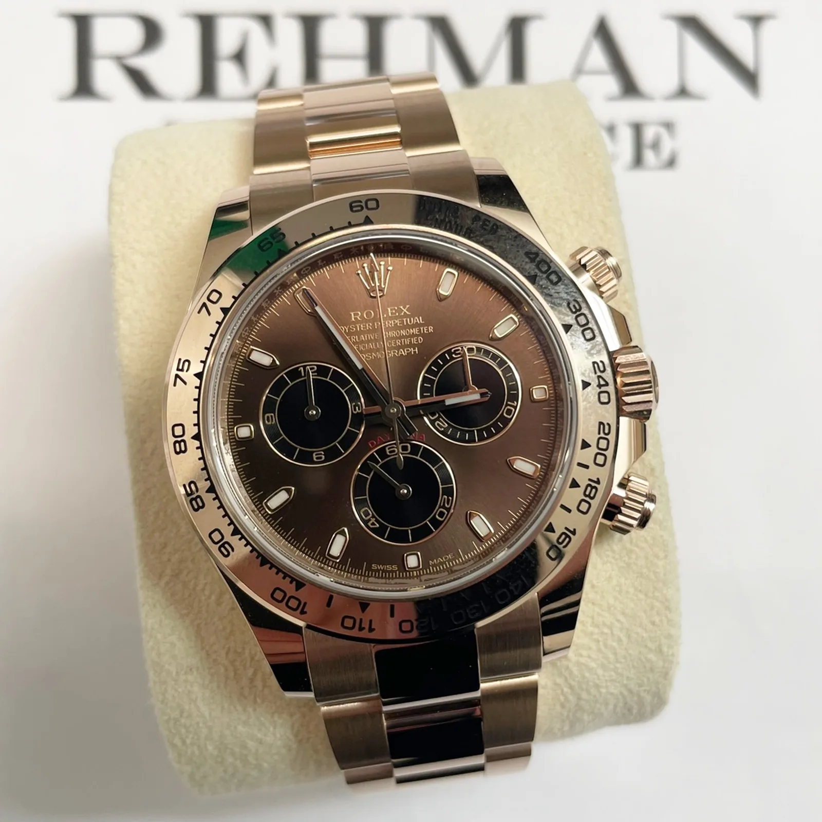 Rolex Daytona Everose Chocolate