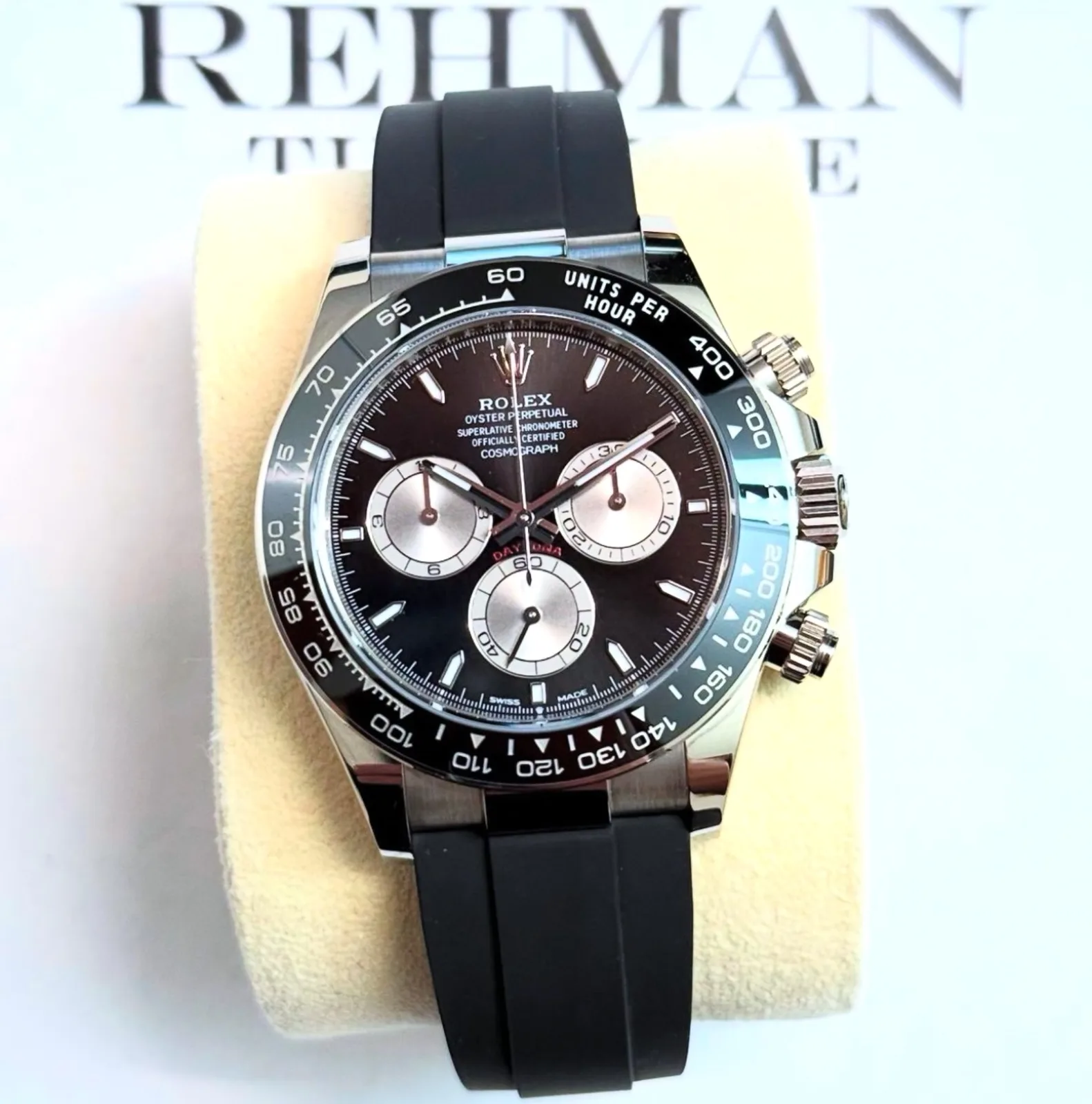 Rolex Daytona Oysterflex White Gold