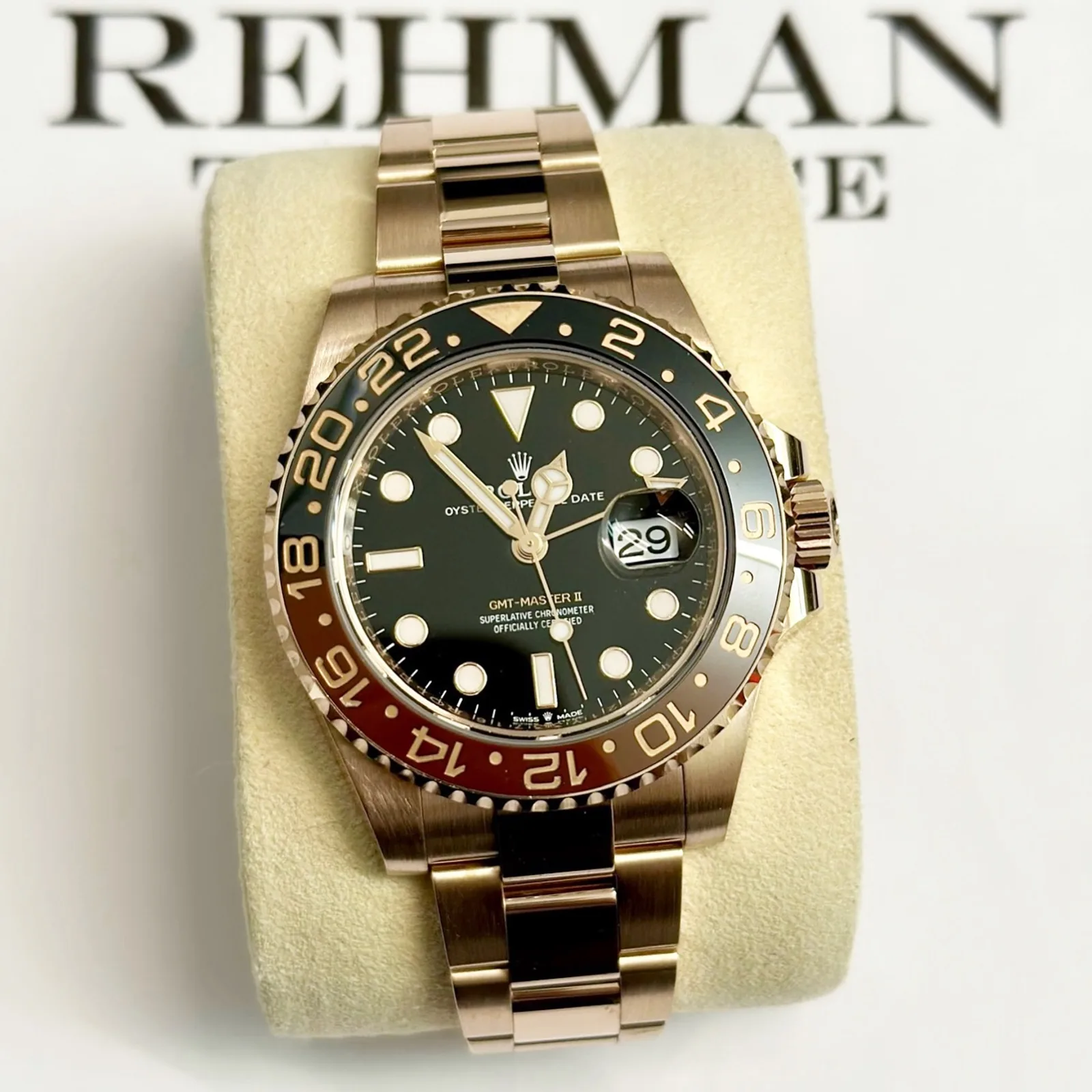 Rolex GMT Master II Everose «Rootbeer»