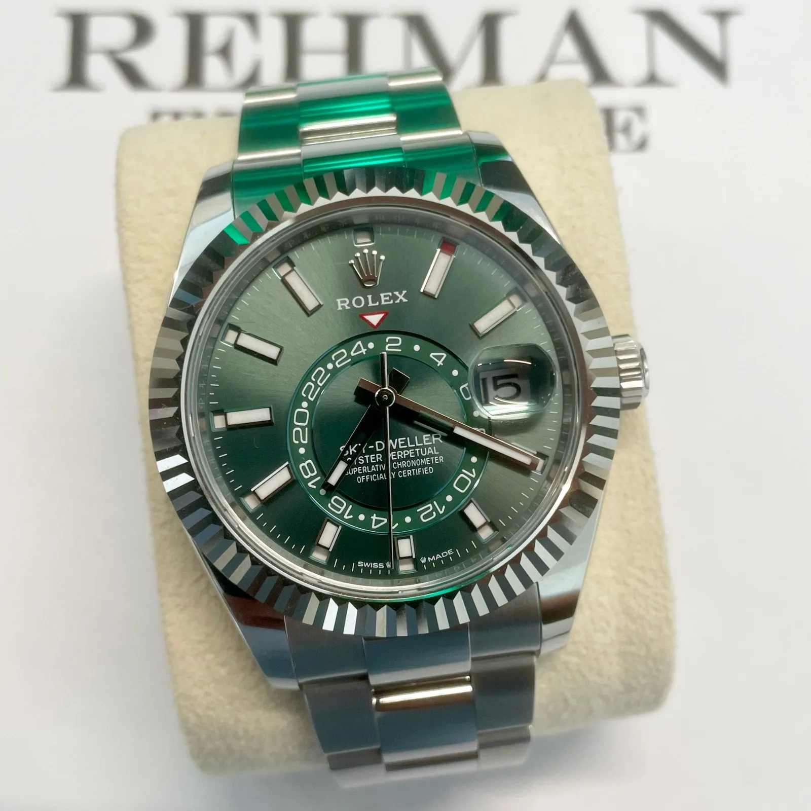 Rolex Sky-Dweller Green